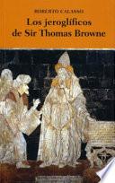 Los Jeroglíficos de Sir Thomas Browne
