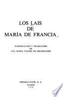 Los lais de María de Francia