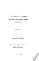 Los libros de acuerdos municipales de Santander, siglo XVII