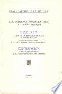 Los modernos nomenclatores de España (1857-1950)