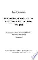 Los movimientos sociales en el municipio de Cotuí, 1975-1993