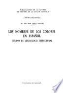 Los nombres de los colores en español