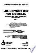 Los Nombres que nos nombran
