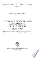 Los obispos españoles ante el sacramento de la penitencia (1966-1991)
