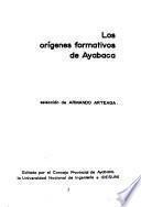 Los Orígenes formativos de Ayabaca