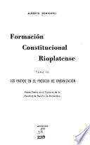 Los pactos en el proceso de organización