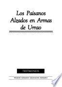 Los paisanos alzados en armas de Urrao