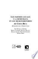 Los partidos locales y la democracia en los microterritorios de Costa Rica