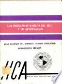 Los Programas Basicos del IICA y su Articulacion