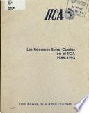 Los Recursos Extra-Cuotas en el IICA 1986-1993