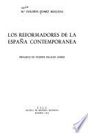 Los reformadores de la España contemporánea