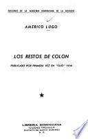 Los restos de Colón