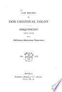 Los restos de Don Cristoval Colon