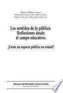 Los sentidos de lo público
