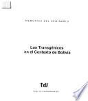 Los transgénicos en el contexto de Bolivia