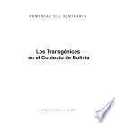 Los transgénicos en el contexto de Bolivia