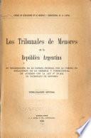 Los tribunales de menores en la República Argentina