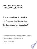 Luchas sociales in México