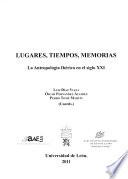 Lugares, tiempos, memorias