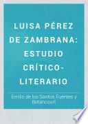 Luisa Pérez de Zambrana
