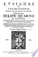 Luisiadas comentadas por Manoel de Faria i Sousa etc