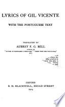 Lyrics of Gil Vicente