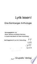 Lyrik lesen!