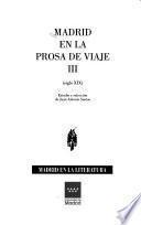 Madrid en la prosa de viaje: Siglo XIX