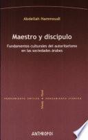 Maestro y discípulo