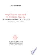 Magnificencia espiritual de Francisco Gavidia