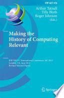 Making the History of Computing Relevant