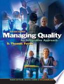 Managing Quality