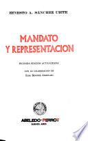 Mandato y representación