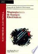 Mantenimiento de equipos electrónicos