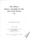 Manual azucarero de Cuba
