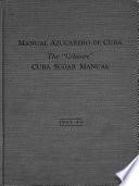 Manual azucarero de Cuba