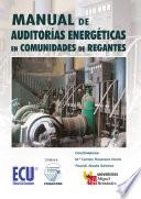 Manual de auditorías energéticas en comunidades de regantes