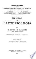 Manual de bacteriología