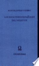 Manual de biografía y de bibliografía de los escritores españoles de siglo XI