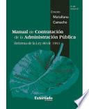 Manual de Contratación de la Administración Pública. Reforma de la Ley 80 de 1993, 3.a ed.