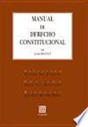 Manual de derecho constitucional