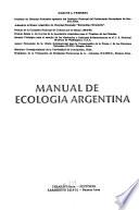 Manual de ecología argentina