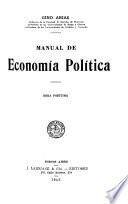 Manual de economía política