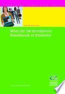 Manual de estadistica / Handbook of Statistics