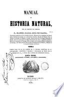 Manual de historia natural por el doctor en Ciencias