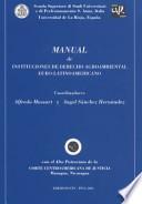 Manual de instituciones de derecho agroambiental euro-latinoamericano