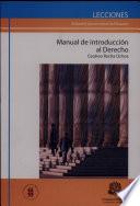 Manual de introducción al Derecho