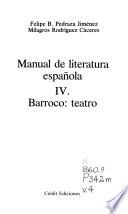 Manual de literatura española: Barroco