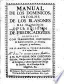 Manual de los dominicos, informe de los blasones más gloriosos de la religión de predicadores