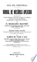 Manual de mecánica aplicada ...
